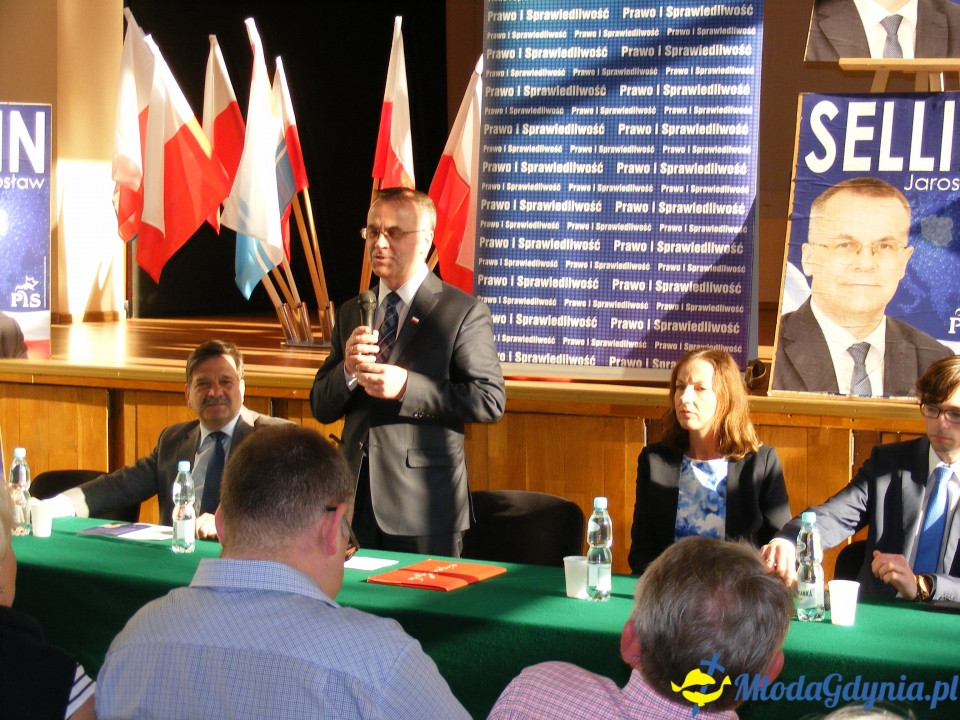 Jarosław Sellin w Gdyni 22.05.2019