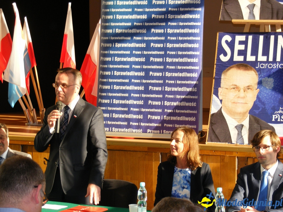 Jarosław Sellin w Gdyni 22.05.2019