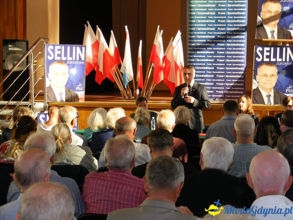 Jarosław Sellin w Gdyni 22.05.2019