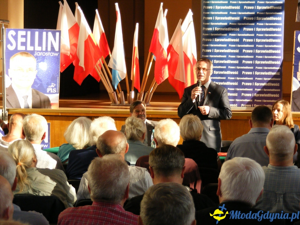 Jarosław Sellin w Gdyni 22.05.2019