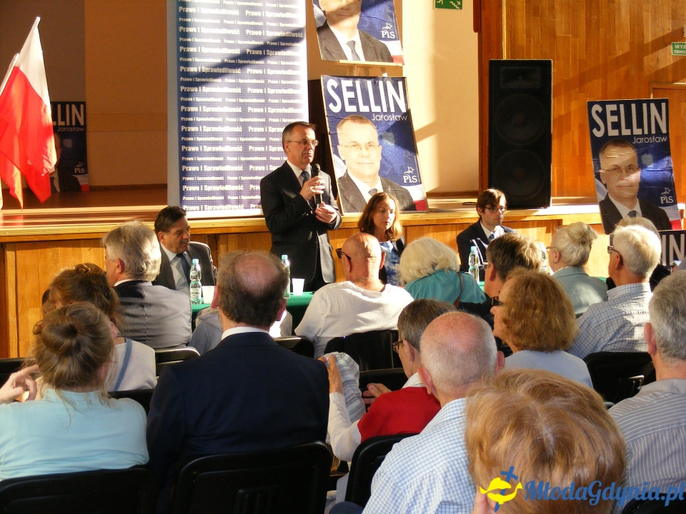 Jarosław Sellin w Gdyni 22.05.2019