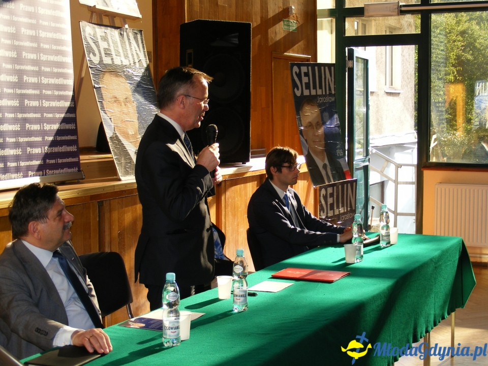 Jarosław Sellin w Gdyni 22.05.2019