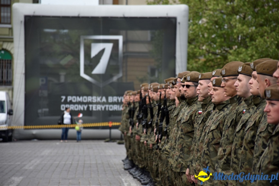 Pomorscy terytorialsi zaprzysiężeni w Słupsku