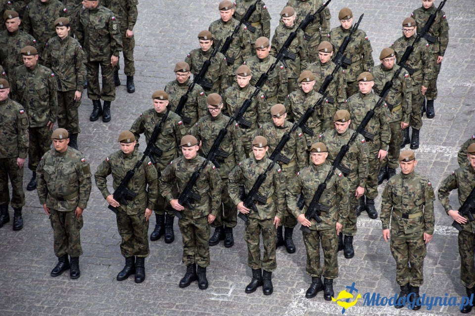 Pomorscy terytorialsi zaprzysiężeni w Słupsku
