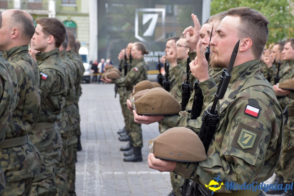 Pomorscy terytorialsi zaprzysiężeni w Słupsku