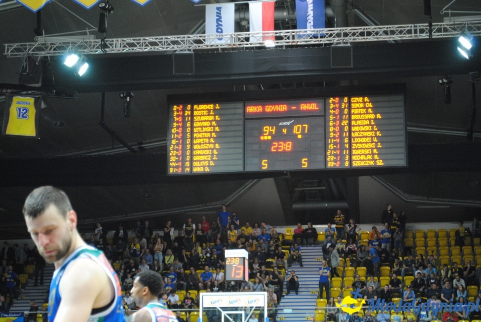 Asseco Arka Gdynia - Anwil Włocławek - 97:109