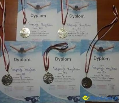 UKS Gromik na Mistrzostwach SP 39 w Pływaniu