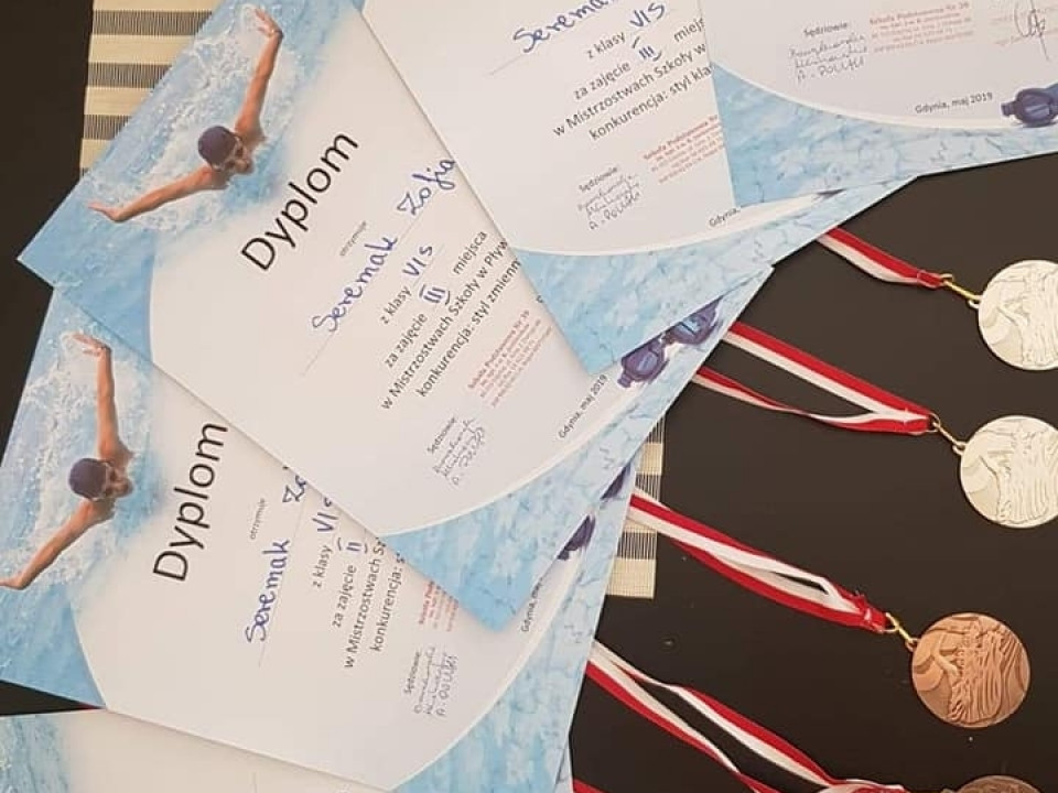 UKS Gromik na Mistrzostwach SP 39 w Pływaniu