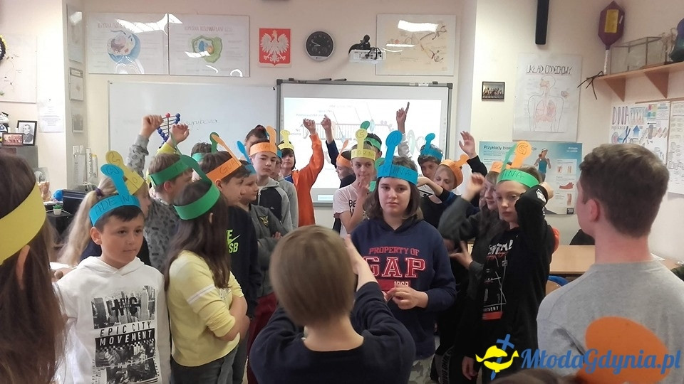 X LO - uczniowie prowadzą lekcje