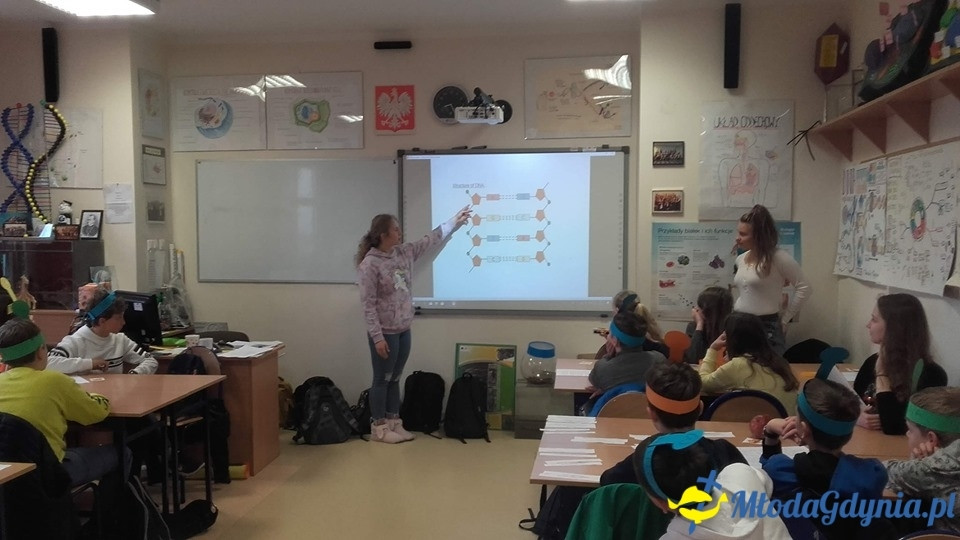 X LO - uczniowie prowadzą lekcje