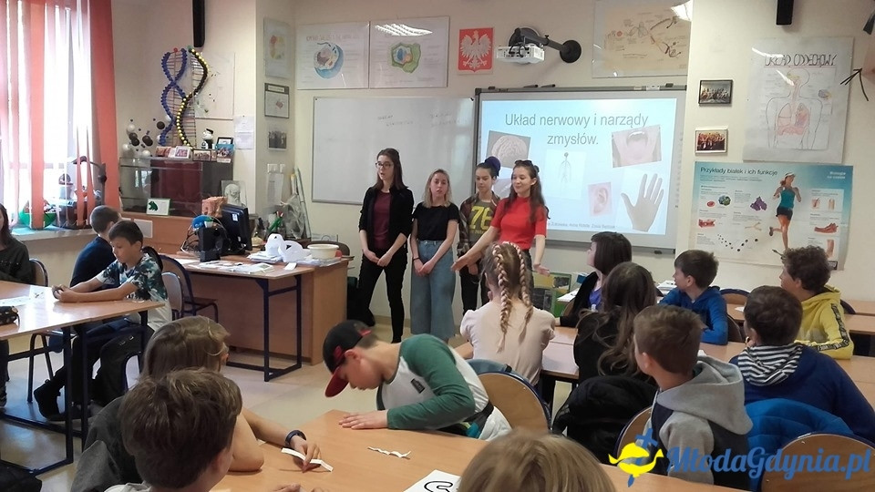 X LO - uczniowie prowadzą lekcje