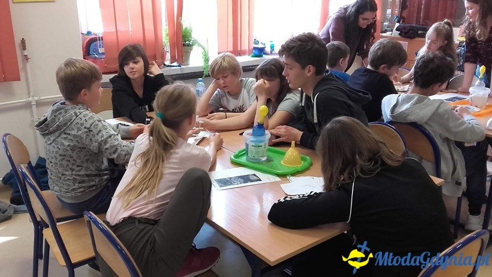 X LO - uczniowie prowadzą lekcje