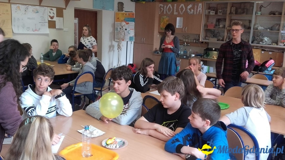 X LO - uczniowie prowadzą lekcje