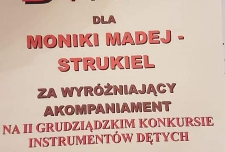 Sukcesy uczniów Szkoły Muzycznej - maj 2019