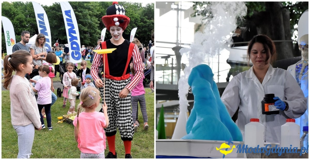 Cyrkowy klimat i eksperymenty ? Dzień Dziecka w Gdyni