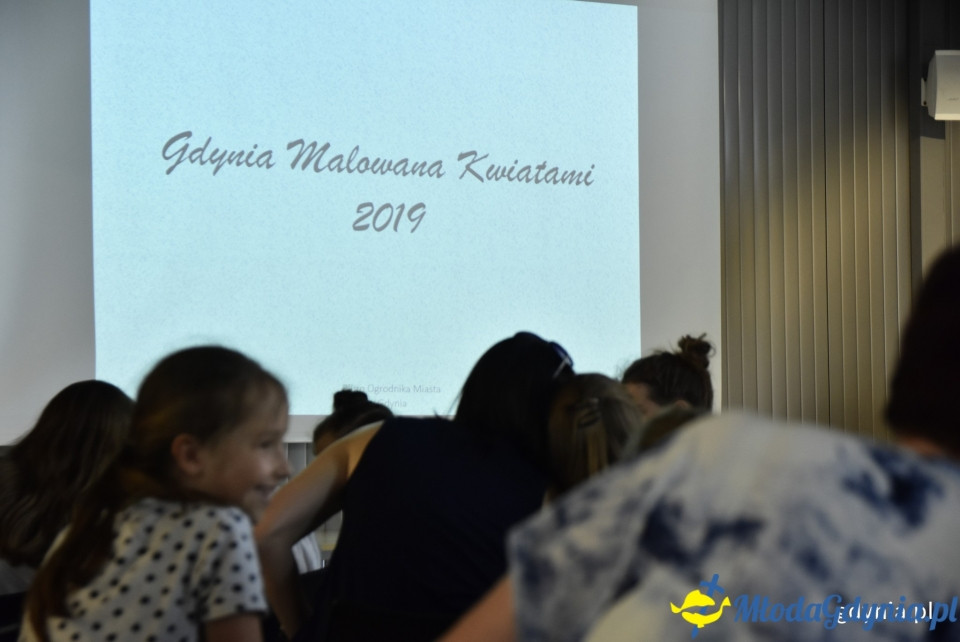 Gdynia malowana kwiatami