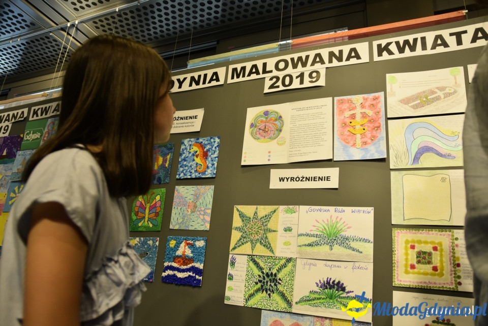 Gdynia malowana kwiatami