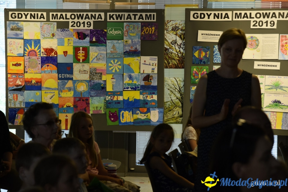 Gdynia malowana kwiatami