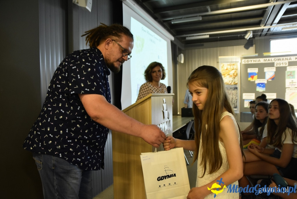 Gdynia malowana kwiatami