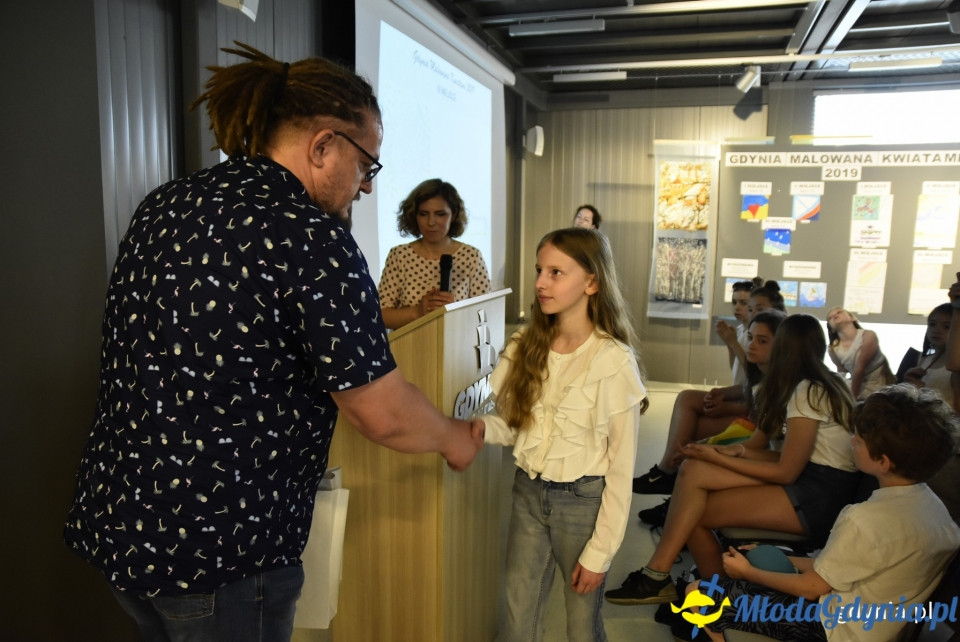 Gdynia malowana kwiatami