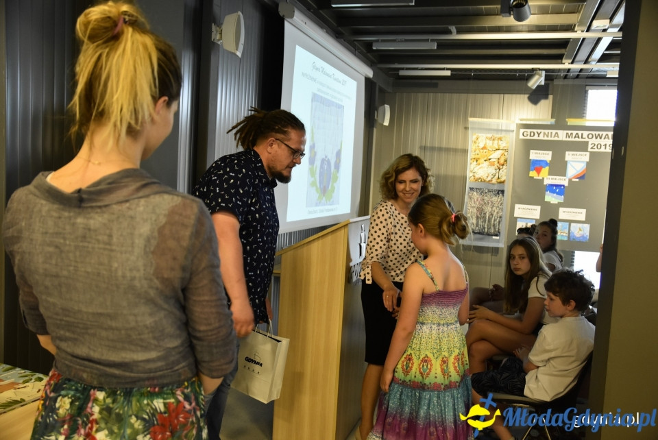 Gdynia malowana kwiatami