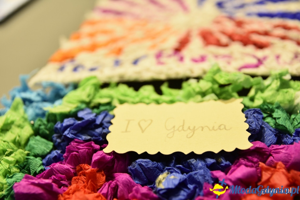 Gdynia malowana kwiatami