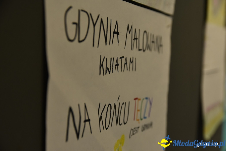 Gdynia malowana kwiatami