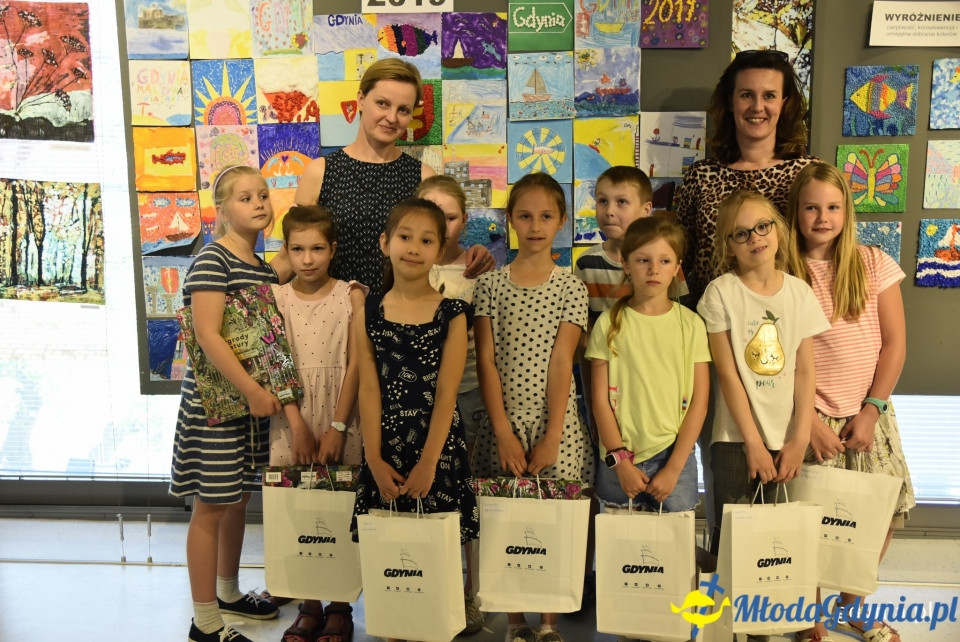 Gdynia malowana kwiatami