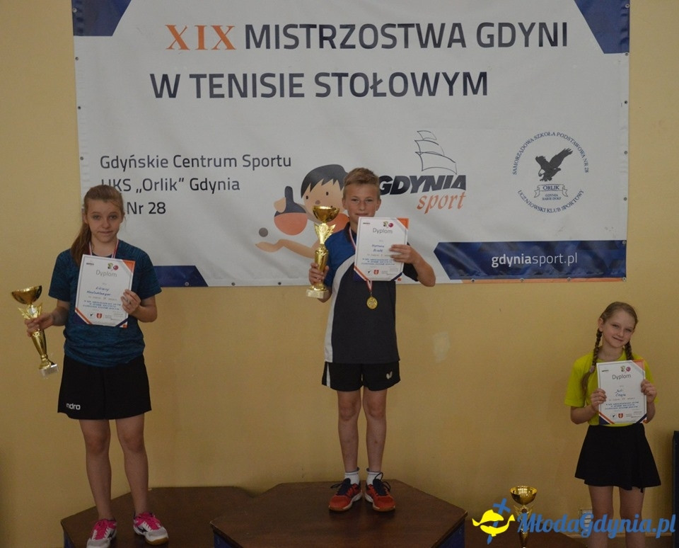 XIX Mistrzostwa Gdyni w Tenisie Stołowym - X Finałowy Turniej - 01.06.2019