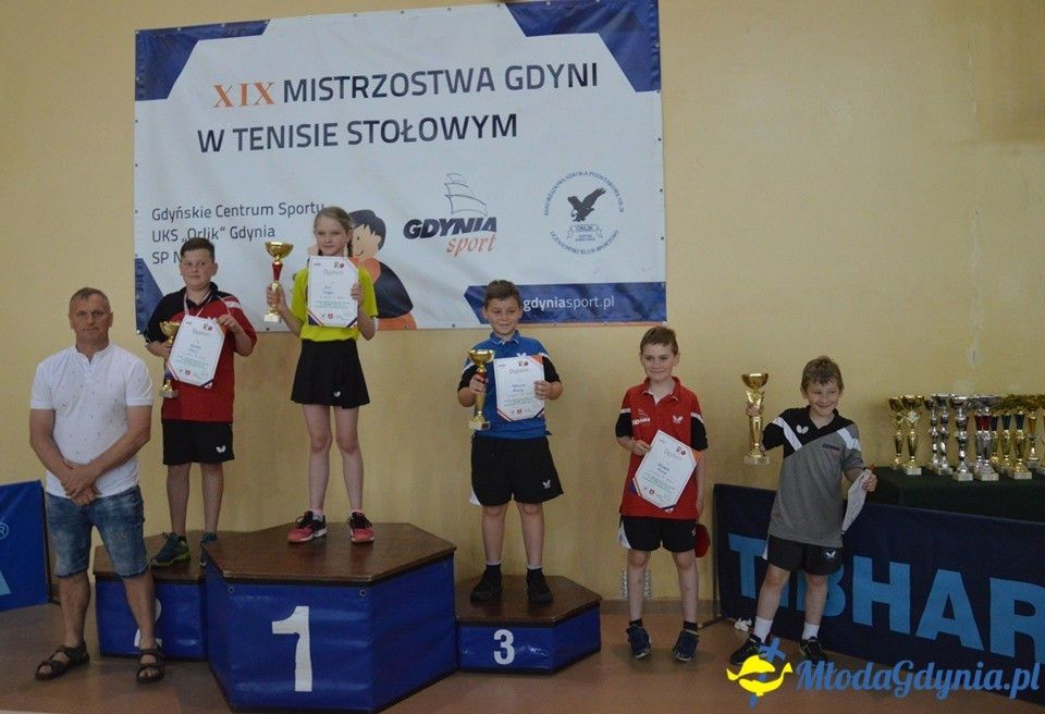 XIX Mistrzostwa Gdyni w Tenisie Stołowym - X Finałowy Turniej - 01.06.2019