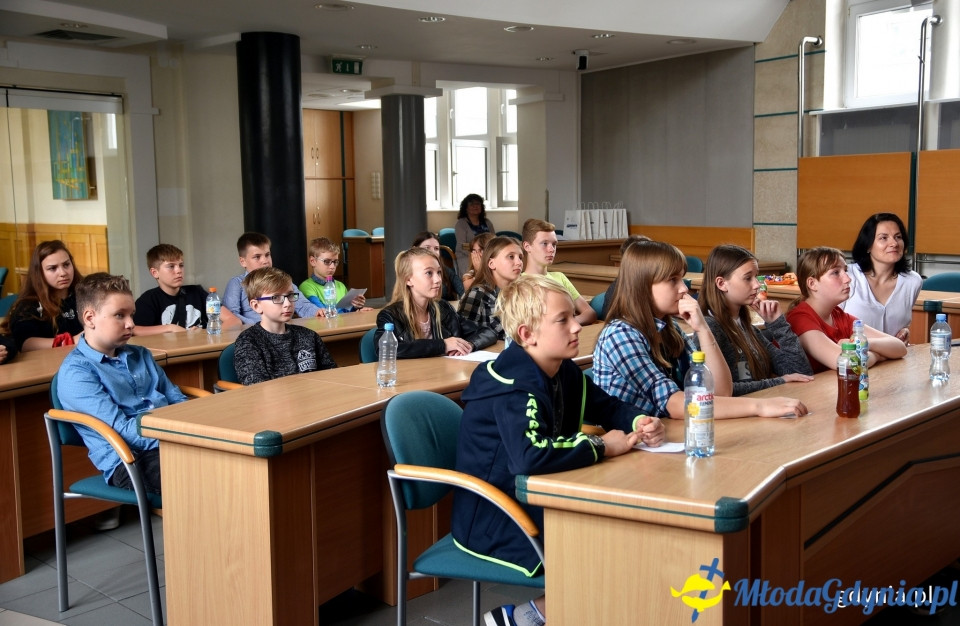 SP 44. O Gdyni wiedzą wiele. W nagrodę spotkali się z prezydentem