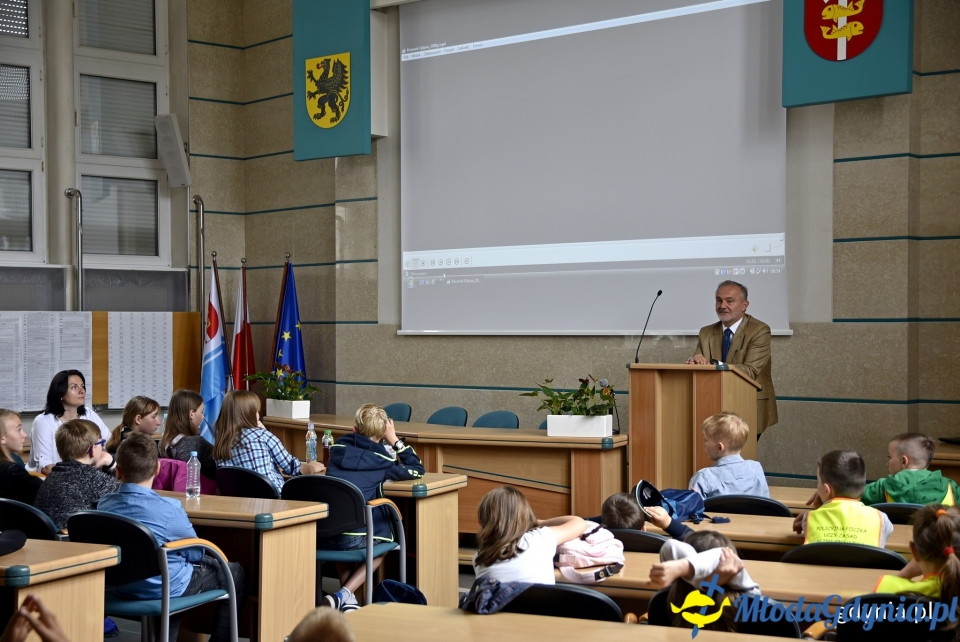 SP 44. O Gdyni wiedzą wiele. W nagrodę spotkali się z prezydentem