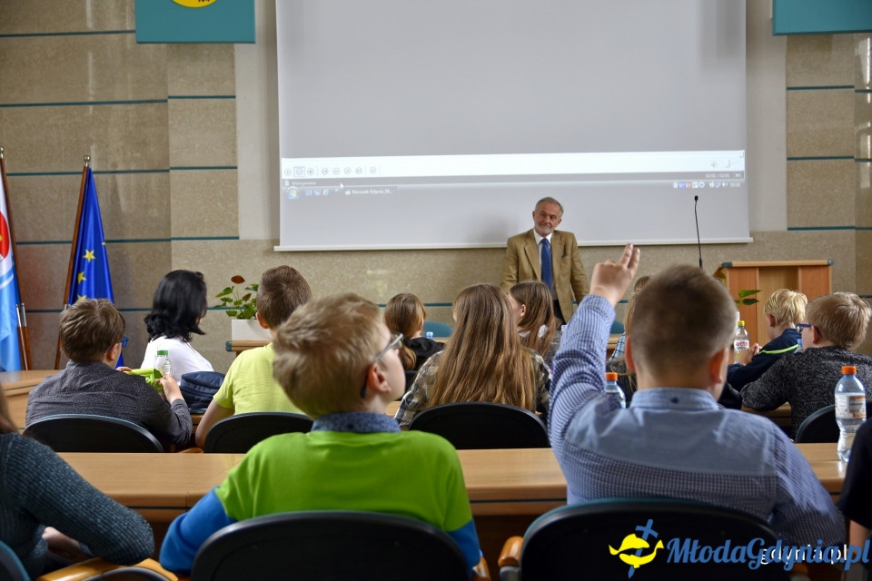 SP 44. O Gdyni wiedzą wiele. W nagrodę spotkali się z prezydentem