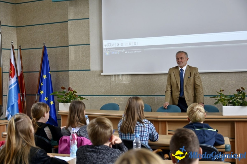 SP 44. O Gdyni wiedzą wiele. W nagrodę spotkali się z prezydentem