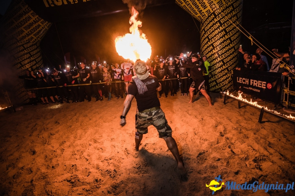 Trasa Nocny Runmageddon Gdynia Rekrut 2019