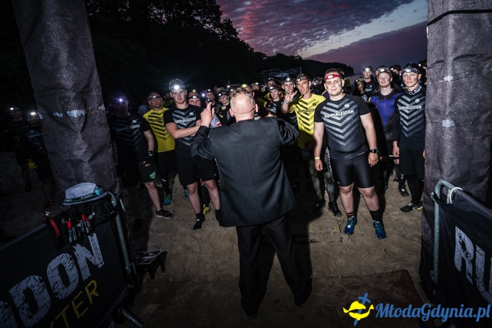 Trasa Nocny Runmageddon Gdynia Rekrut 2019