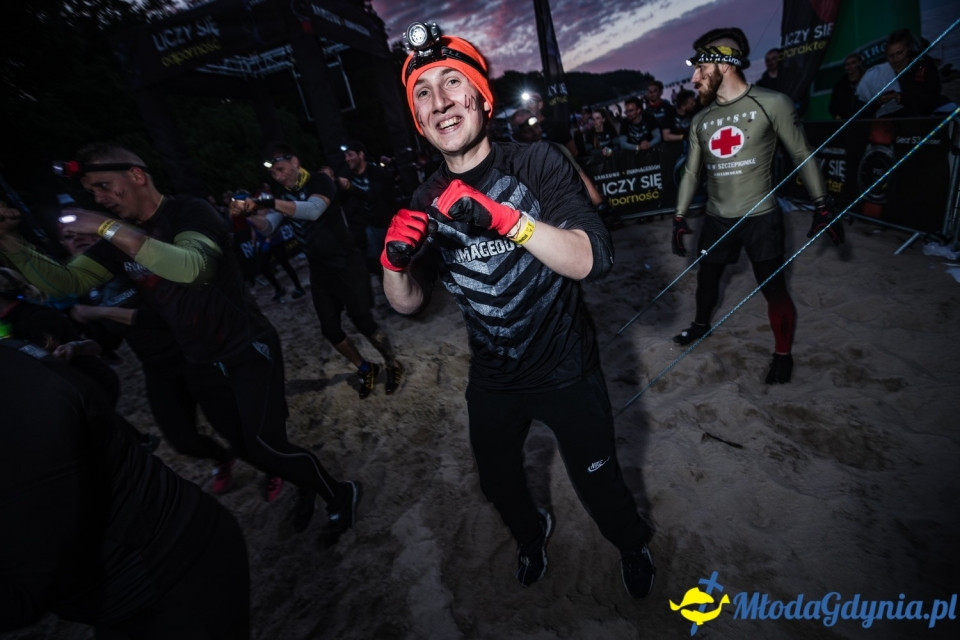 Trasa Nocny Runmageddon Gdynia Rekrut 2019