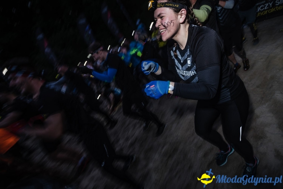 Trasa Nocny Runmageddon Gdynia Rekrut 2019