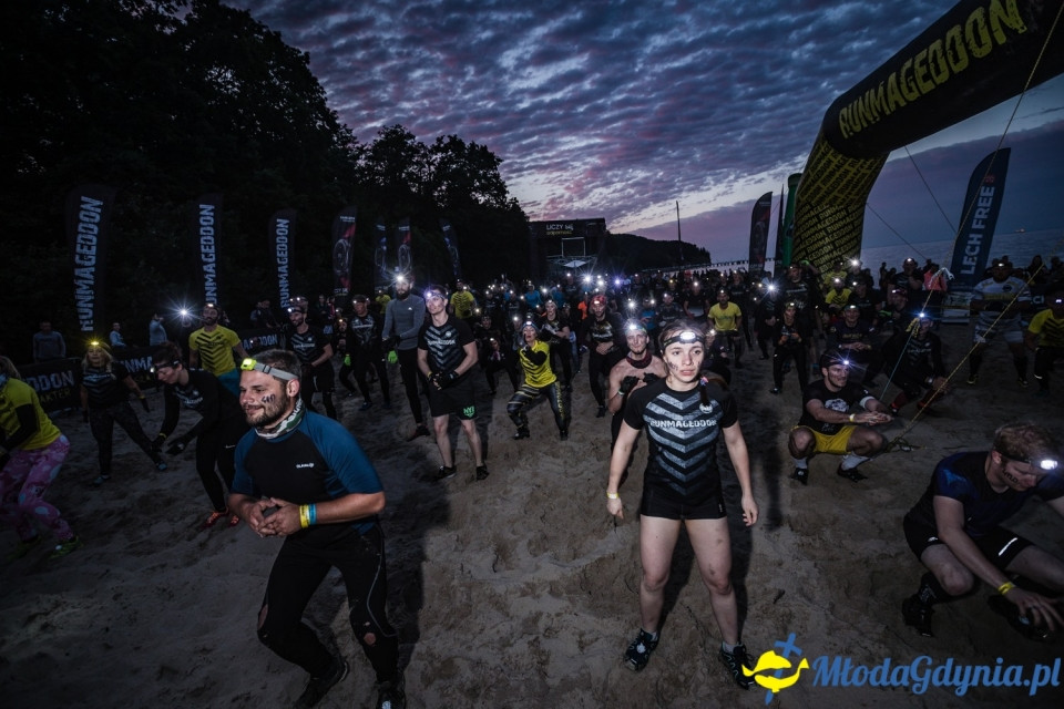 Trasa Nocny Runmageddon Gdynia Rekrut 2019