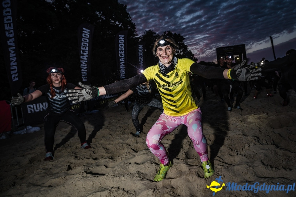 Trasa Nocny Runmageddon Gdynia Rekrut 2019