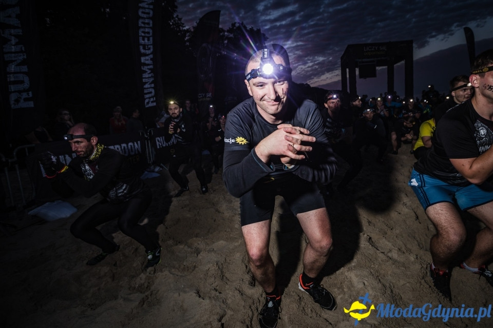 Trasa Nocny Runmageddon Gdynia Rekrut 2019