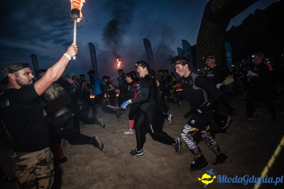 Trasa Nocny Runmageddon Gdynia Rekrut 2019