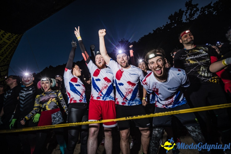 Trasa Nocny Runmageddon Gdynia Rekrut 2019