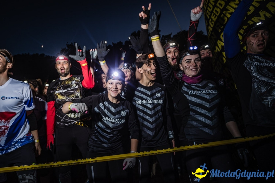 Trasa Nocny Runmageddon Gdynia Rekrut 2019