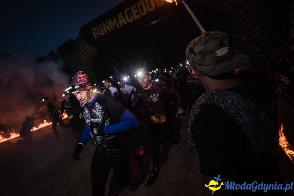 Trasa Nocny Runmageddon Gdynia Rekrut 2019