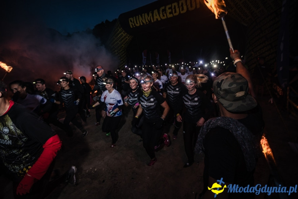 Trasa Nocny Runmageddon Gdynia Rekrut 2019