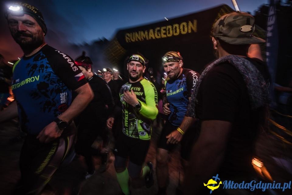 Trasa Nocny Runmageddon Gdynia Rekrut 2019