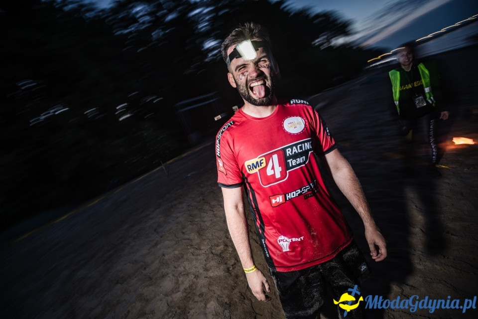 Trasa Nocny Runmageddon Gdynia Rekrut 2019