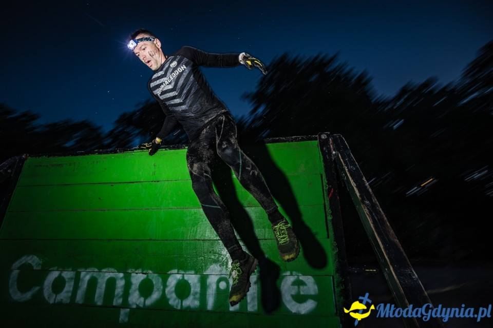 Trasa Nocny Runmageddon Gdynia Rekrut 2019