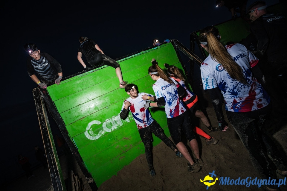 Trasa Nocny Runmageddon Gdynia Rekrut 2019